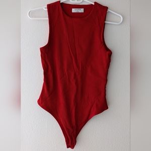 Aritzia Babaton Contour Rib Muscle Bodysuit